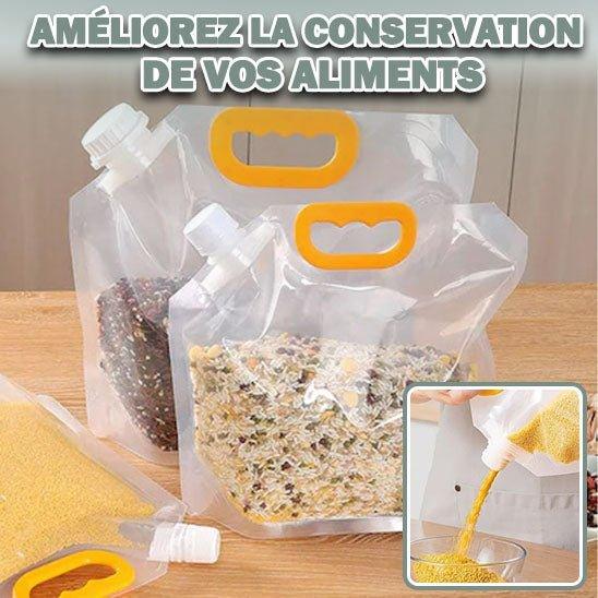 Sac de conservation aliments | Aliment'Air™ - LE SHOP DU RANGEMENT