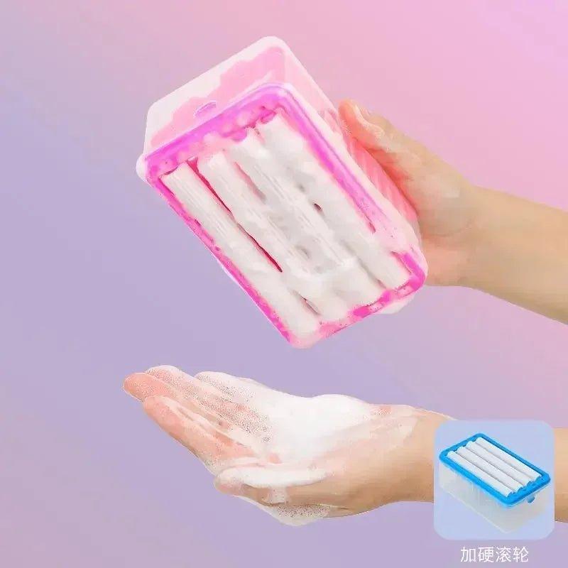 Boîte à savon mousse avec égouttoir pour salle de bain ou cuisine