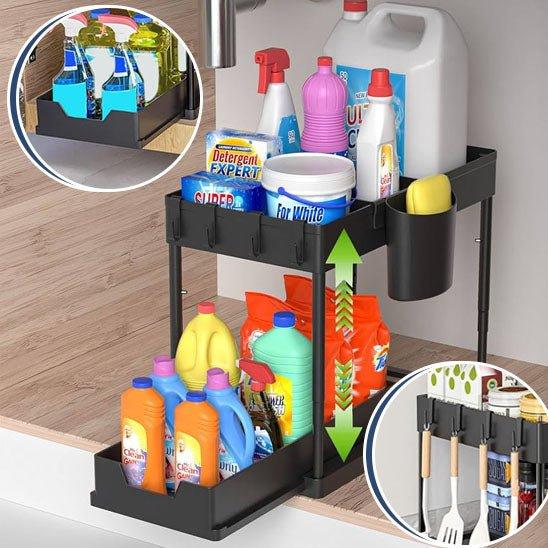 Meuble Sous Évier | Dual™ - LE SHOP DU RANGEMENT