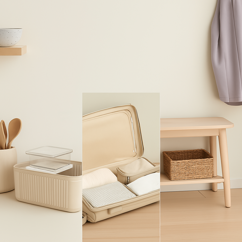 Fauteuil en bois clair et ambiance zen – notre histoire