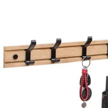 Porte-manteau mural bois | FlexiHook™ - LE SHOP DU RANGEMENT