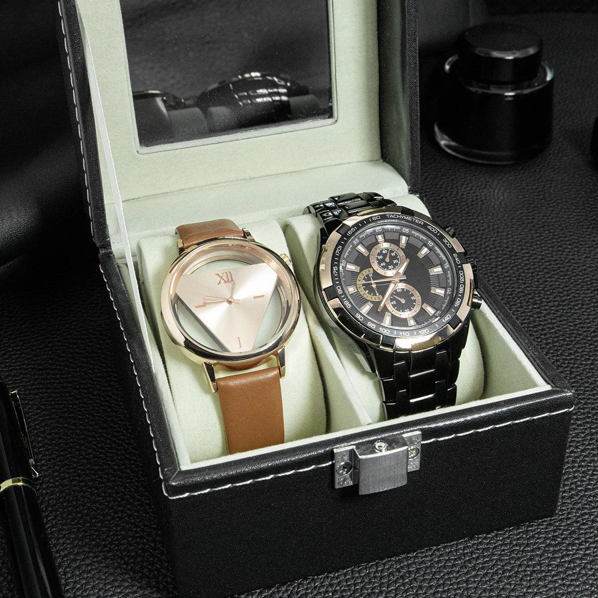Boite à montres | LuxeNest™ - LE SHOP DU RANGEMENT 