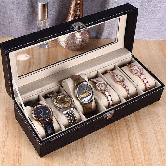 Boite à montres | LuxeNest™ - LE SHOP DU RANGEMENT 