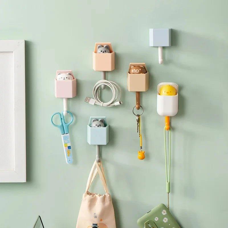 Crochet mural | wall Hook™ 5 couleurs- LE SHOP DU RANGEMENT 
