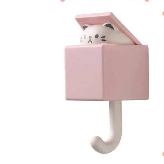 Crochet mural | wall Hook™ rose - LE SHOP DU RANGEMENT 