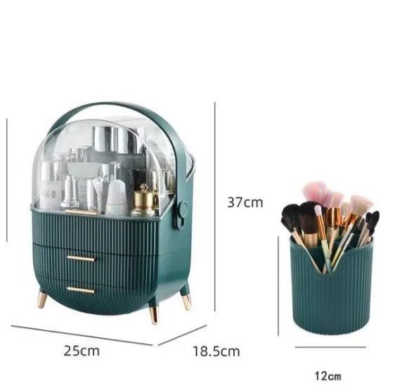 Organisateur Maquillage | Rotatif à 360° Ensemble vert - LE SHOP DU RANGEMENT 