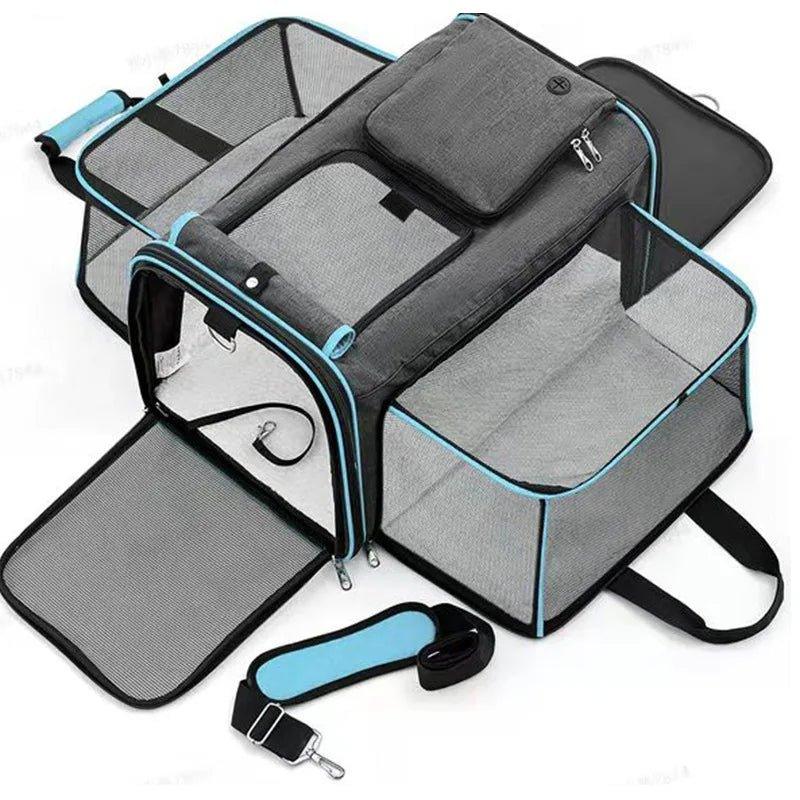 Sac de transport pour chats respirant | KittyCab™ - LE SHOP DU RANGEMENT 