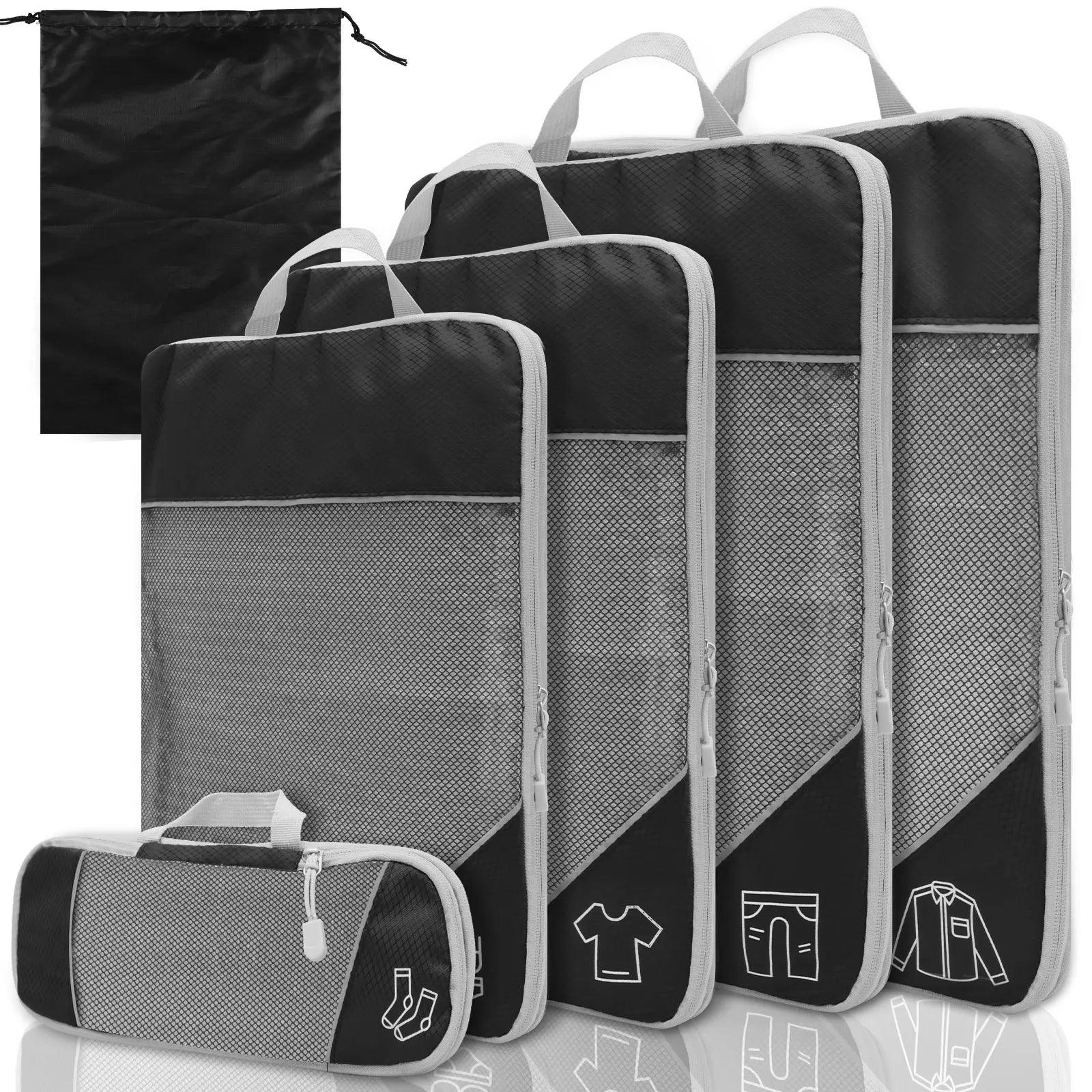 Sac de rangement sous vide pour linge, vêtements et textiles - gain d’espace maximal